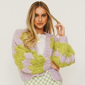 Verge Girl Lover Knit Cardigan